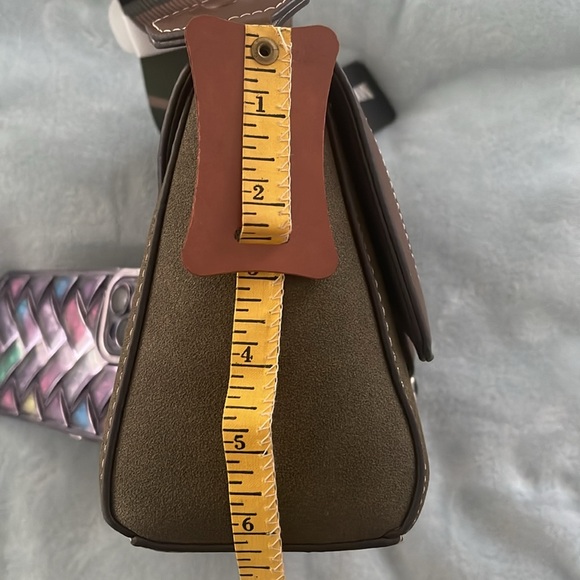 Olive True Religion Snap Closure Bag - Picture 9 of 9